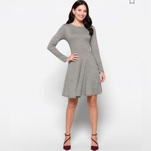 Black and White Dress | Cotton | Soft | Long Sleeve